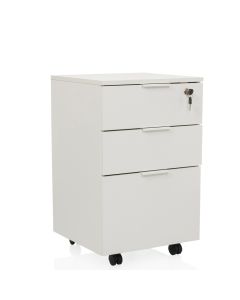 DAVIK | Legno - Cassettiera con rotelle 