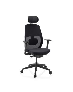 Skandis Pro | con poggiatesta - Sedia da ufficio professionale 