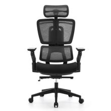 Ergo U2 Flex3 tessuto/mesh - Sedia da ufficio professionale Nero