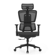 Ergo U2 Pro3 | Rete in nylon - Sedia da ufficio professionale Nero