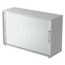 BETA 1732S | Armadio a serranda | 2 OH - Grigio manico a forma di ringhiera in plastica