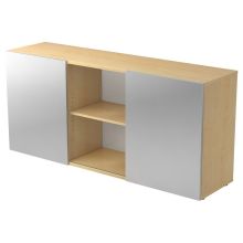 KAPA 1780 | Credenza| con ante scorrevoli - Acero/Argento Credenza