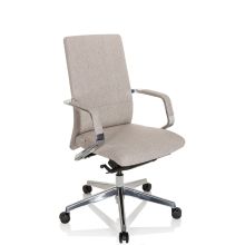BESSONA - Sedia da ufficio professionale Beige screziato