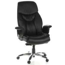 PRADO similpelle - Poltrona di lusso Nero