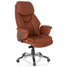 PRADO similpelle - Poltrona di lusso Marrone