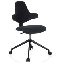 PALIANO - Sedia da ufficio professionale Nero