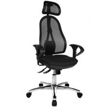 OPEN POINT SY SOMO - Poltrona professionale Antracite tessuto