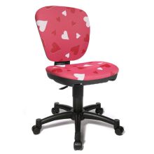 MAXX KID - Sedia girevole per bambini Rosa tessuto