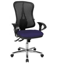 HJH SOLUTION DELUXE AL.U2 - Sedia da ufficio professionale Blu