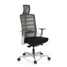 SKARIF - High-end Sedia da ufficio bianco / grigio / nero