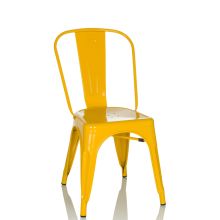 VANTAGGIO COMFORT - Sedia bistro Giallo