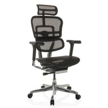 ERGOHUMAN GEN2 | tessuto di maglia - Poltrona di lusso Nero