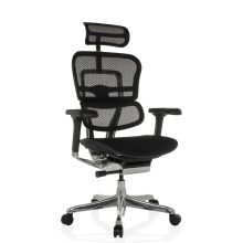 ERGOHUMAN GEN2 | Tessuto a rete / Tessuto - Poltrona di lusso Nero