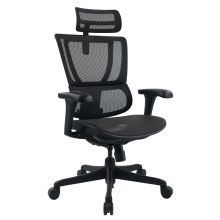 ERGOHUMAN SLIM ECO M GEN2 | tessuto di maglia - Poltrona di lusso Nero