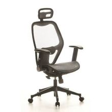 AIR-PORT | Maglia posteriore | Rete del sedile - Sedia da ufficio professionale Grigio argentato