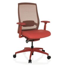 COLORE - Sedia da ufficio professionale Rosso