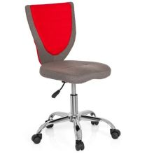 KIDDY COMFORT - Sedia girevole per bambini Grigio / rosso