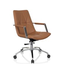SARANTO II - Sedia Home Office Cammello