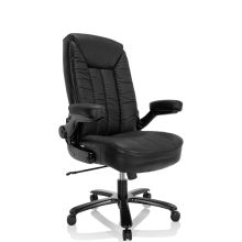 INSTRUCTOR III | Pelle - Sedia girevole XXL Nero