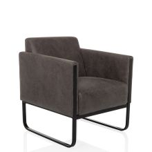 Aruba Retro | 1 posto - Poltrona Lounge Grigio
