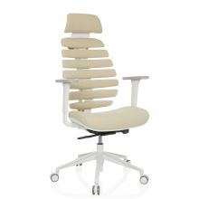 ERGO LINE W | Tessuto - Sedia da ufficio professionale Salted Caramel
