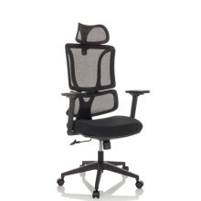ERGOMY | Tessuto / Rete | Struttura: Nero - Sedia Home Office Nero