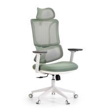 ERGOMY W | Tessuto / Rete | Struttura: Bianco - Sedia da ufficio professionale Verde