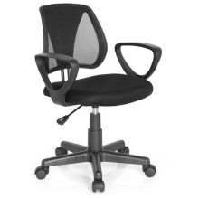 KIDDY CD - Sedia girevole per bambini Nero