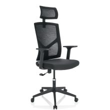 BRETON B - Sedia Home Office Nero