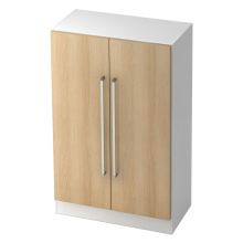 SIGNA G 7550 CE - Bianco/Quercia maniglia in metallo cromato