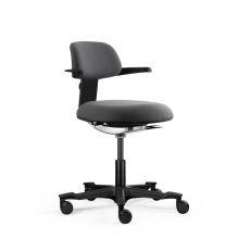 WORK 40 - Sedia da lavoro Nero/Grigio Scuro