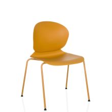 T36 VI - Sedia a quattro gambe Giallo