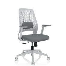 PARFERIO W - Sedia Home Office Grigio