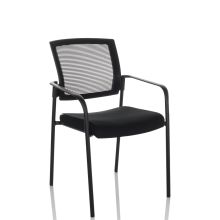 MEET B - Sedia visitatore Sedia da conferenza Nero