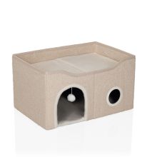 PAWY EB - Cuccia chiusa per gatto Beige