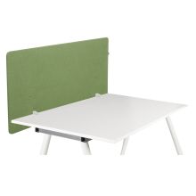 FLEXMIUT D1 | 120 cm - Divisorio per scrivania Verde