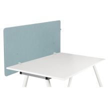 FLEXMIUT D1 | 120 cm - Divisorio per scrivania Blu