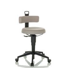 TOP WORK FLEX tessuto - Sgabello girevole Grigio