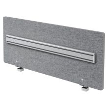 ARO 12 I Pannello acustico divisorio + pannello per organizer - Accessori 120 cm Grigio Screziato
