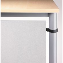 HR 08 S | Schermo divisorio per HILO - Accessori Argento 80 cm