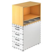 SIGNA SCA1 - Cassettiera Faggio