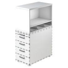 SIGNA SCA1 - Cassettiera Bianco