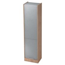 SIGNA R50 RE - Noce/Argento manico a forma di ringhiera in plastica