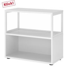 FlexWall | Altezza 2 raccoglitori | unità + telaio | con piedini regolabili