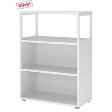 FlexWall | Altezza 3 raccoglitori | 2 x unità + telaio | con piedini regolabili