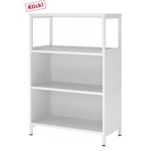 FlexWall | Altezza 3 raccoglitori | 2 x unità + telaio | con telaio di base