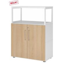 FlexWall | Altezza 3 raccoglitori | ante + telaio | con piedini regolabili