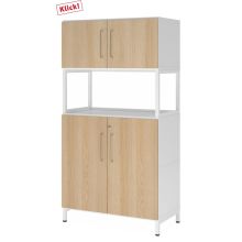 FlexWall | Altezza 4 raccoglitori | 2 x ante + telaio | con telaio di base