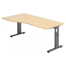 MEGA 18 G | 180x100 | Scrivania altezza regolabile