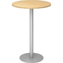 BISTRO H80R S | Tavolino alto | Ø 80 | Argento - Sistema tavolo da conferenza 